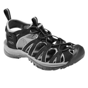 Keen Black And Gray Whisper Sport Sandals